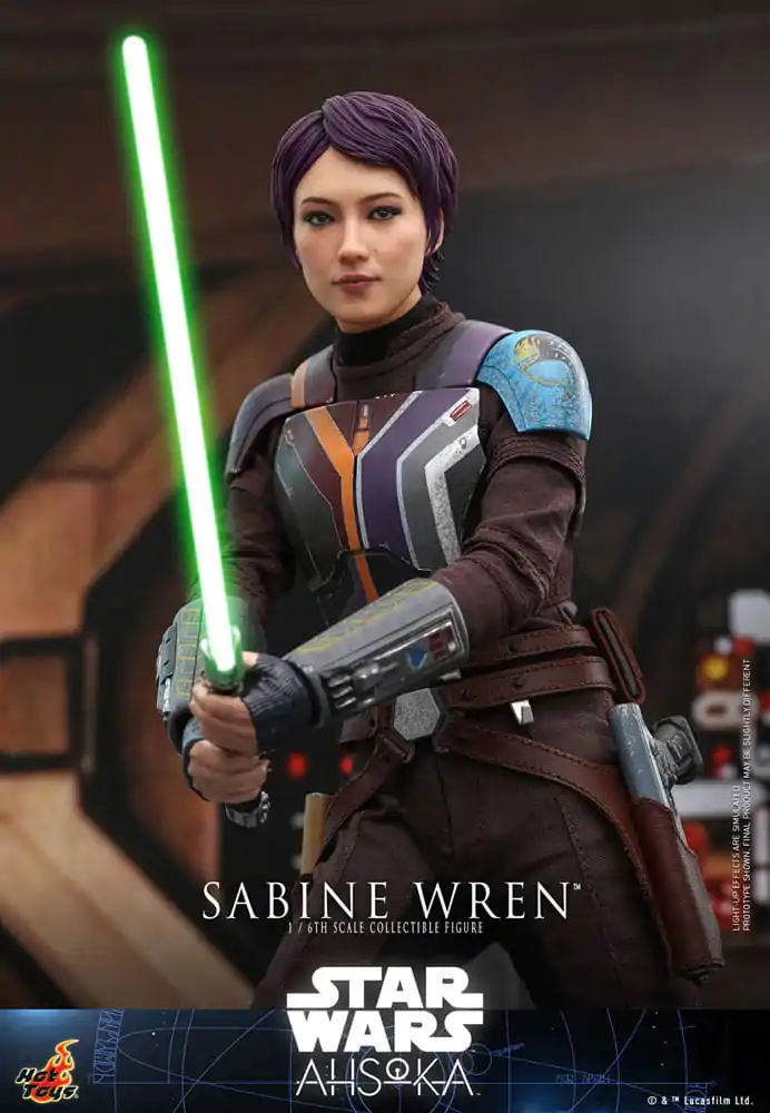 Star Wars: Ahsoka akční figurka 1/6 Sabine Wren 28 cm fotografii produktu