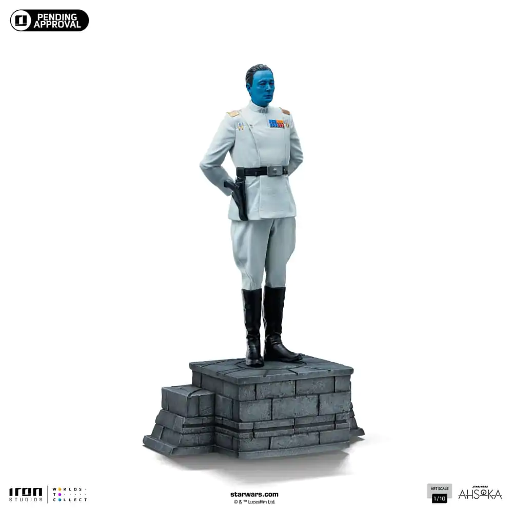 Star Wars Ahsoka Art Scale Socha 1/10 Grand Admiral Thrawn 25 cm fotografii produktu