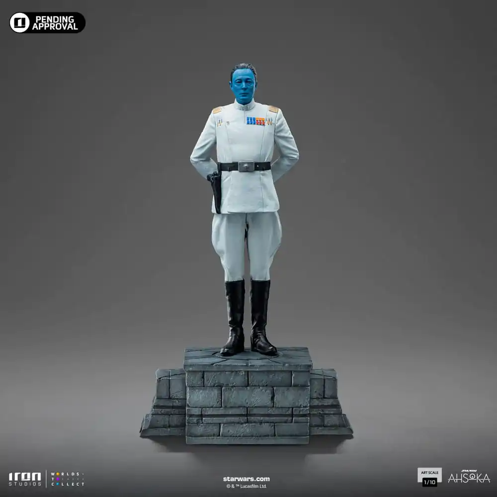 Star Wars Ahsoka Art Scale Socha 1/10 Grand Admiral Thrawn 25 cm fotografii produktu