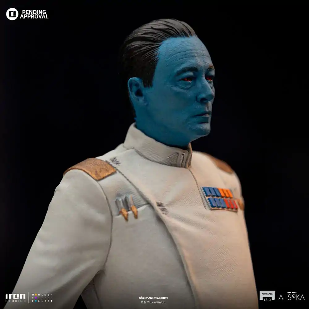 Star Wars Ahsoka Art Scale Socha 1/10 Grand Admiral Thrawn 25 cm fotografii produktu