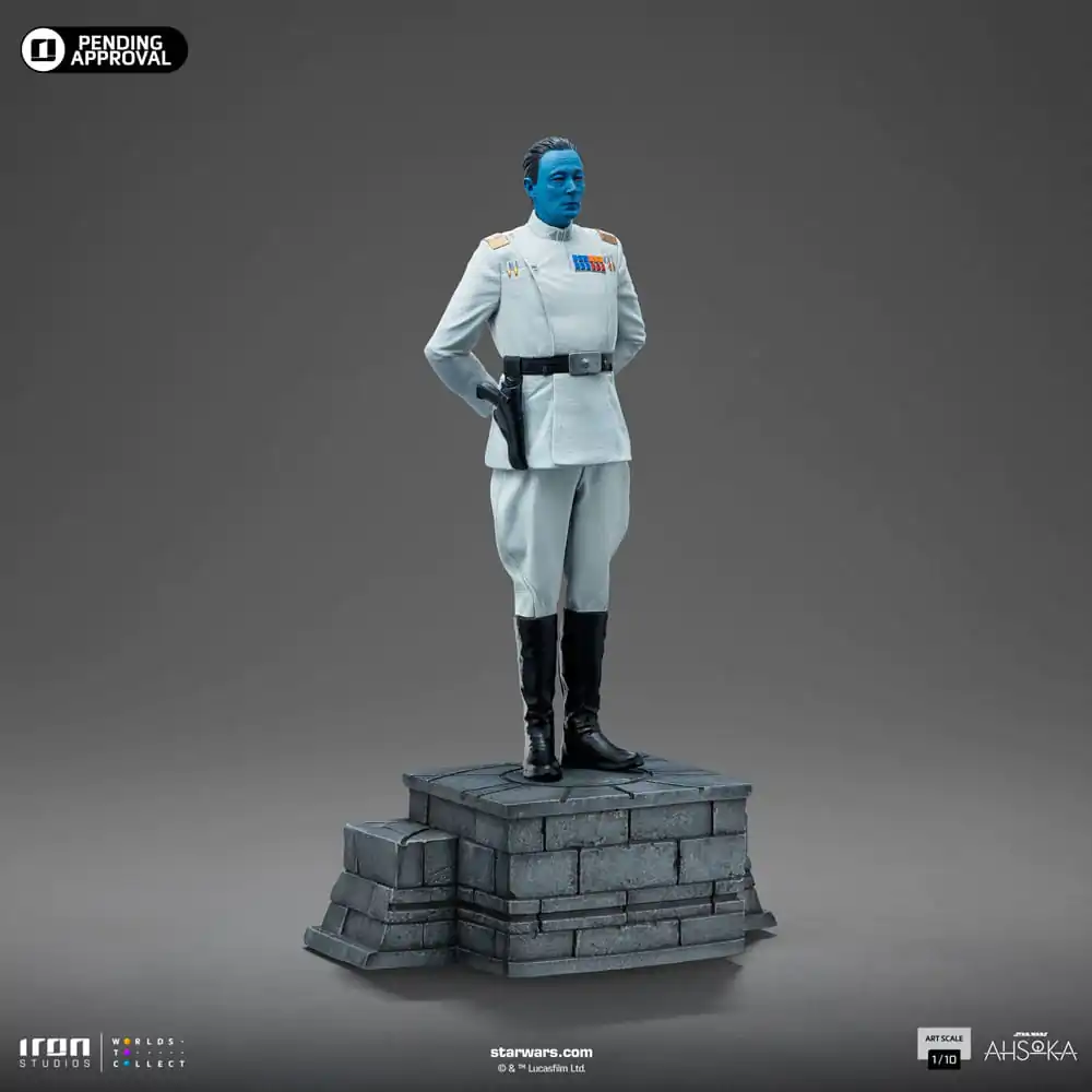 Star Wars Ahsoka Art Scale Socha 1/10 Grand Admiral Thrawn 25 cm fotografii produktu