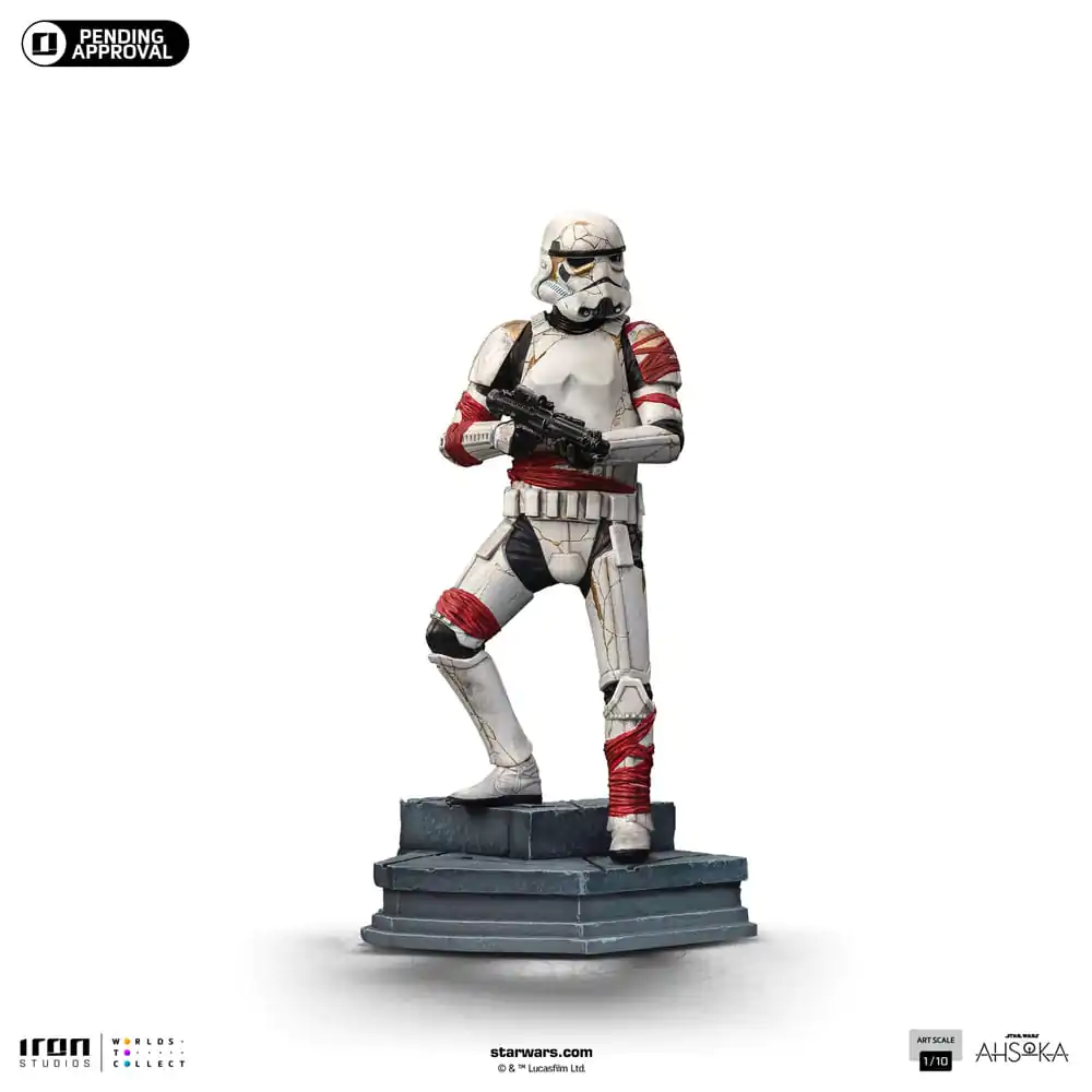 Star Wars Ahsoka Art Scale Socha 1/10 Night Trooper 21 cm fotografii produktu