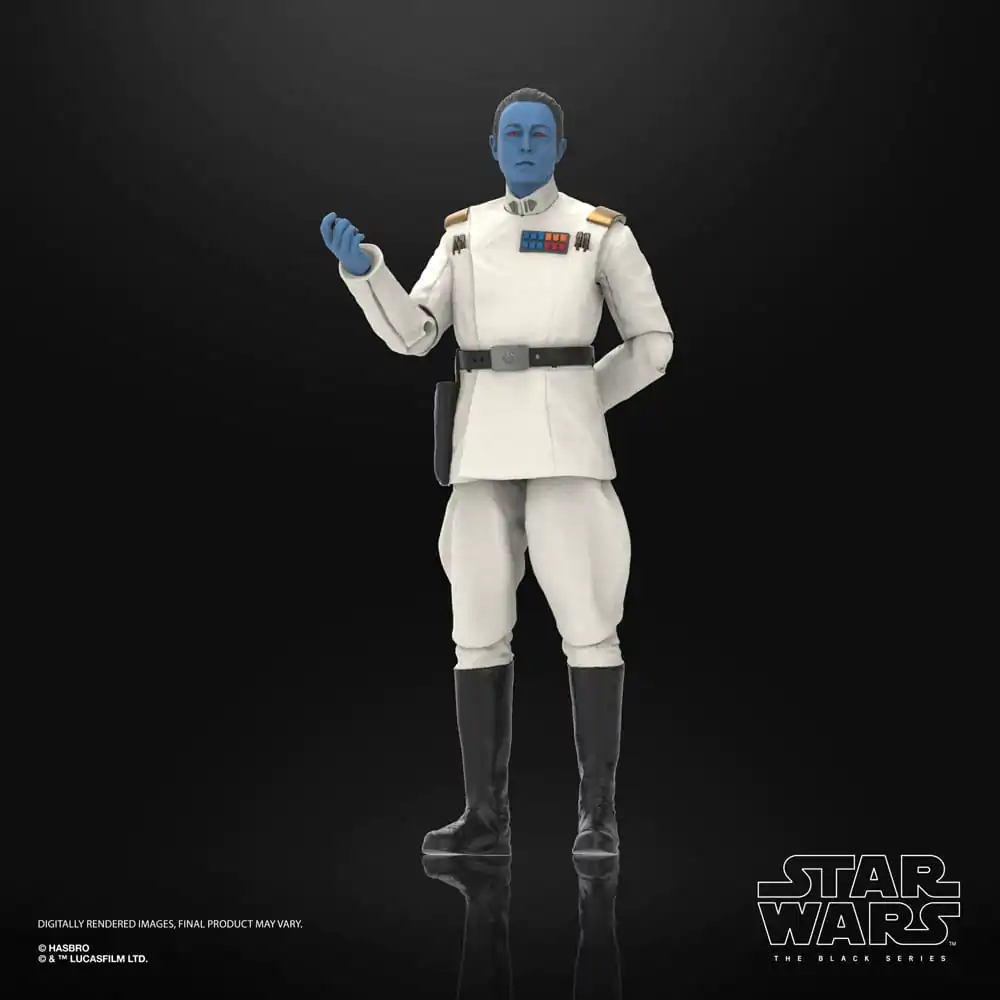 Star Wars: Ahsoka Black Series akční figurka Grand Admiral Thrawn 15 cm fotografii produktu