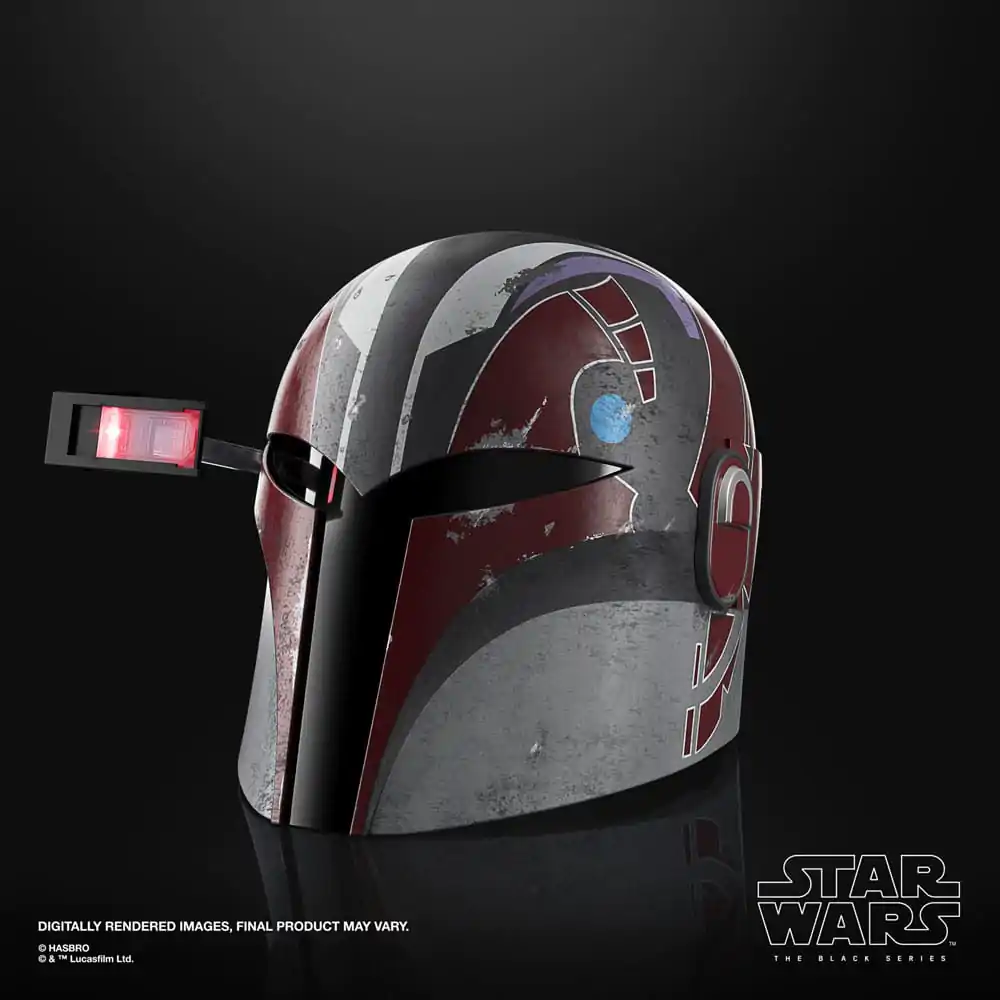 Star Wars: Ahsoka Black Series elektronická helma Sabine Wren fotografii produktu