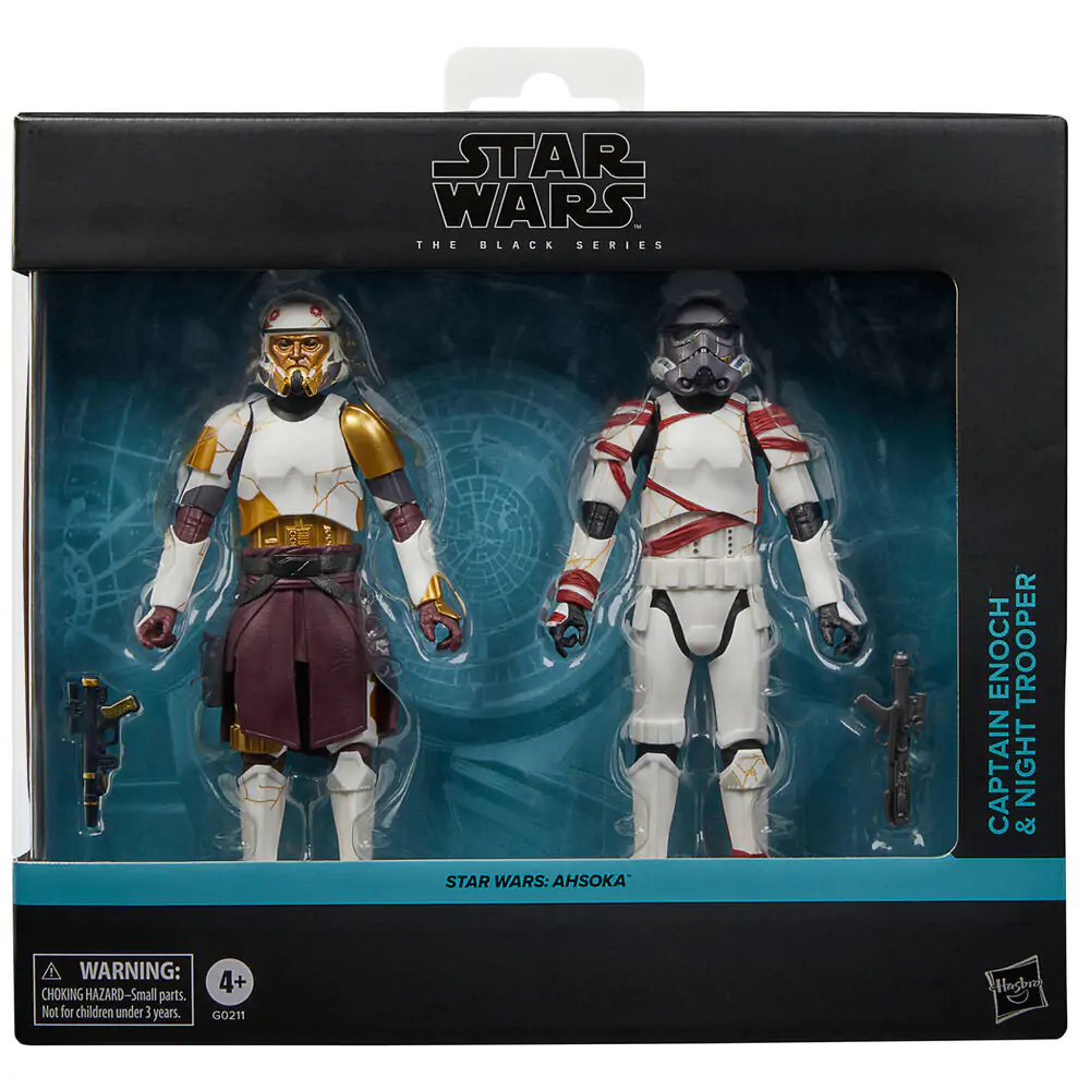 Star Wars Ahsoka Captain Enoch & Night Trooper pack 2 figurky 15 cm fotografii produktu