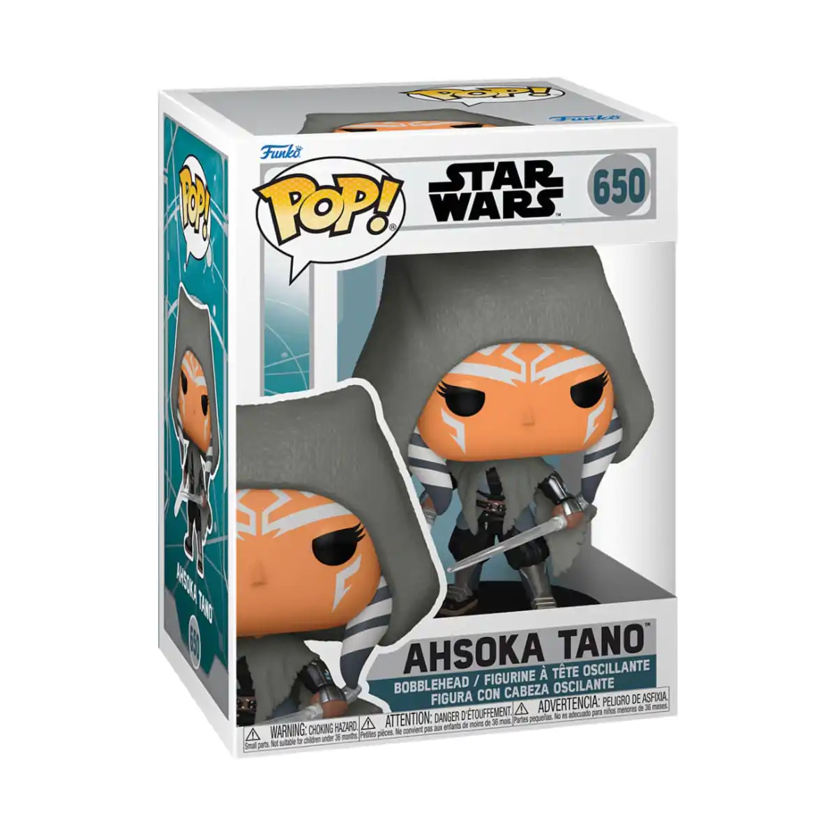 Star Wars: Ahsoka POP! Vinylová figurka Ahsoka Tano 9 cm fotografii produktu