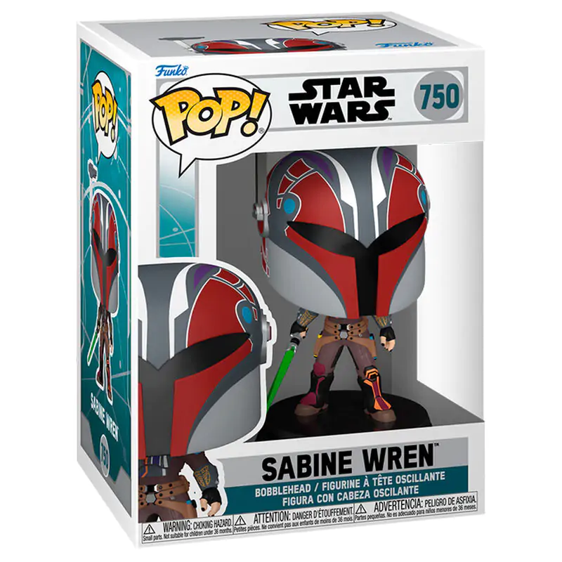 Star Wars: Ahsoka Funko POP! vinylová figurka S3 - Sabine Wren 9 cm fotografii produktu