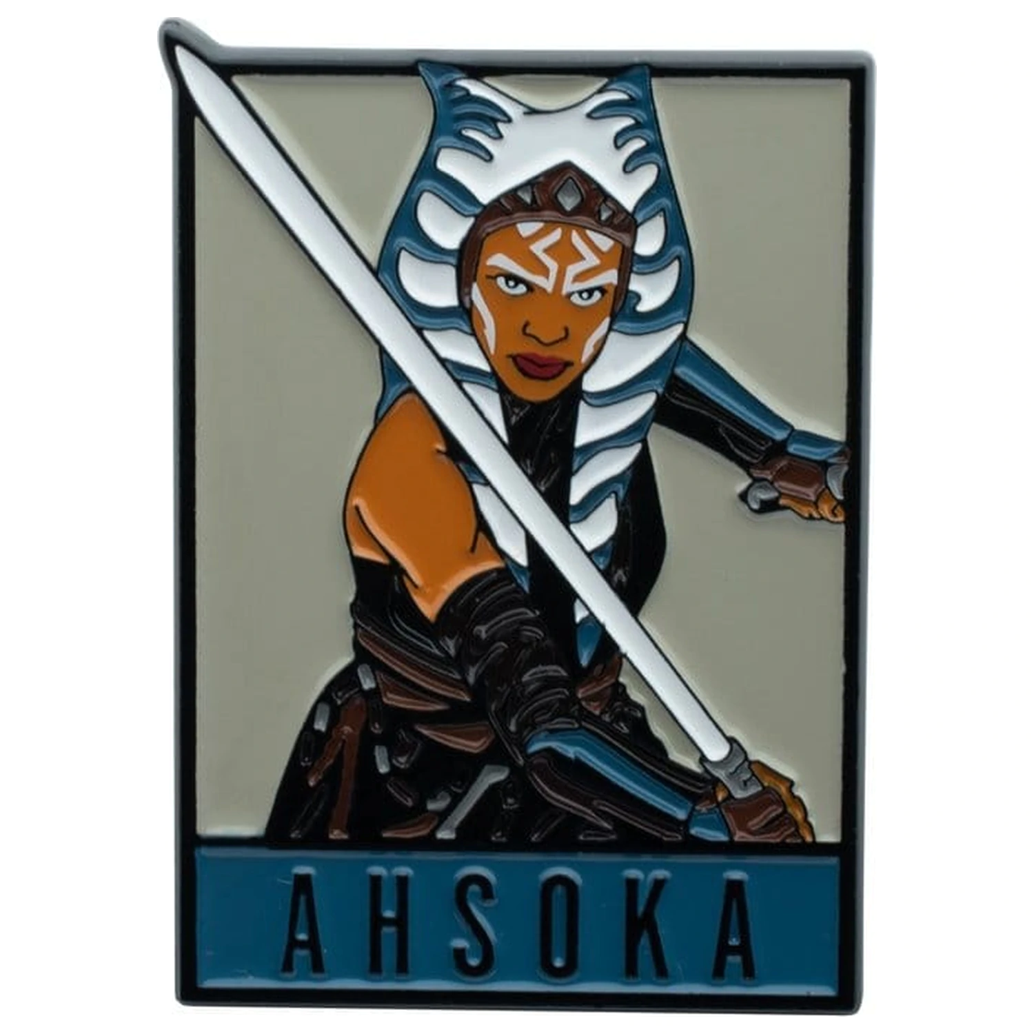 Star Wars: Ahsoka Tano připínáček s kartou fotografii produktu