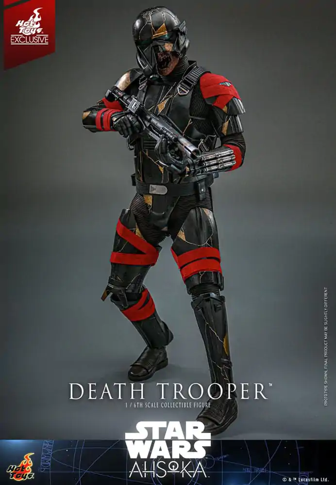 Star Wars: Ahsoka Television Masterpiece Akční figurka 1/6 Death Trooper Hot Toys Exclusive 31 cm fotografii produktu