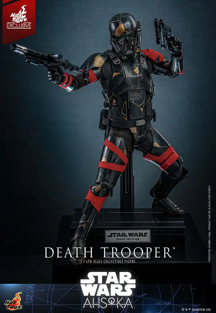 Star Wars: Ahsoka Television Masterpiece Akční figurka 1/6 Death Trooper Hot Toys Exclusive 31 cm fotografii produktu