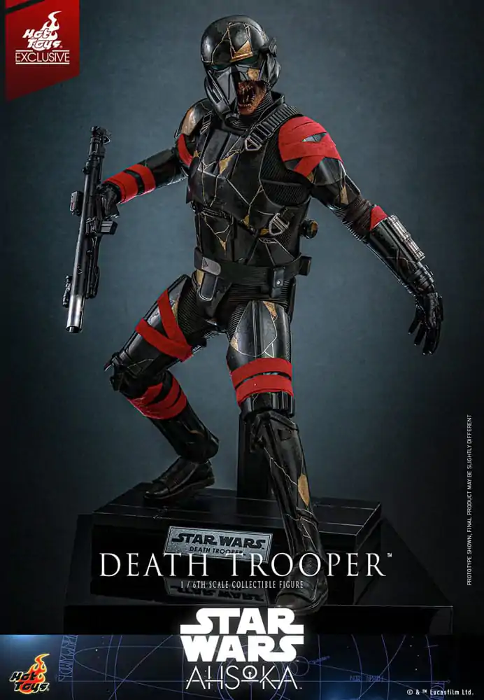 Star Wars: Ahsoka Television Masterpiece Akční figurka 1/6 Death Trooper Hot Toys Exclusive 31 cm fotografii produktu