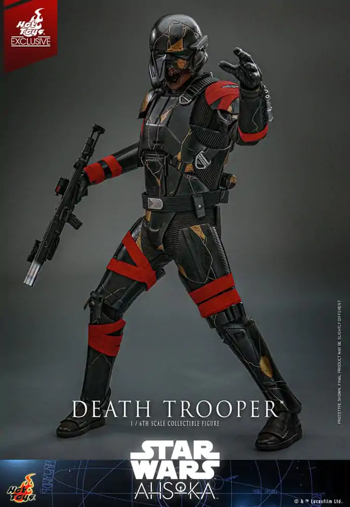 Star Wars: Ahsoka Television Masterpiece Akční figurka 1/6 Death Trooper Hot Toys Exclusive 31 cm fotografii produktu