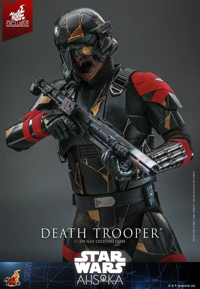 Star Wars: Ahsoka Television Masterpiece Akční figurka 1/6 Death Trooper Hot Toys Exclusive 31 cm fotografii produktu