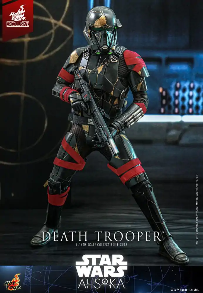 Star Wars: Ahsoka Television Masterpiece Akční figurka 1/6 Death Trooper Hot Toys Exclusive 31 cm fotografii produktu