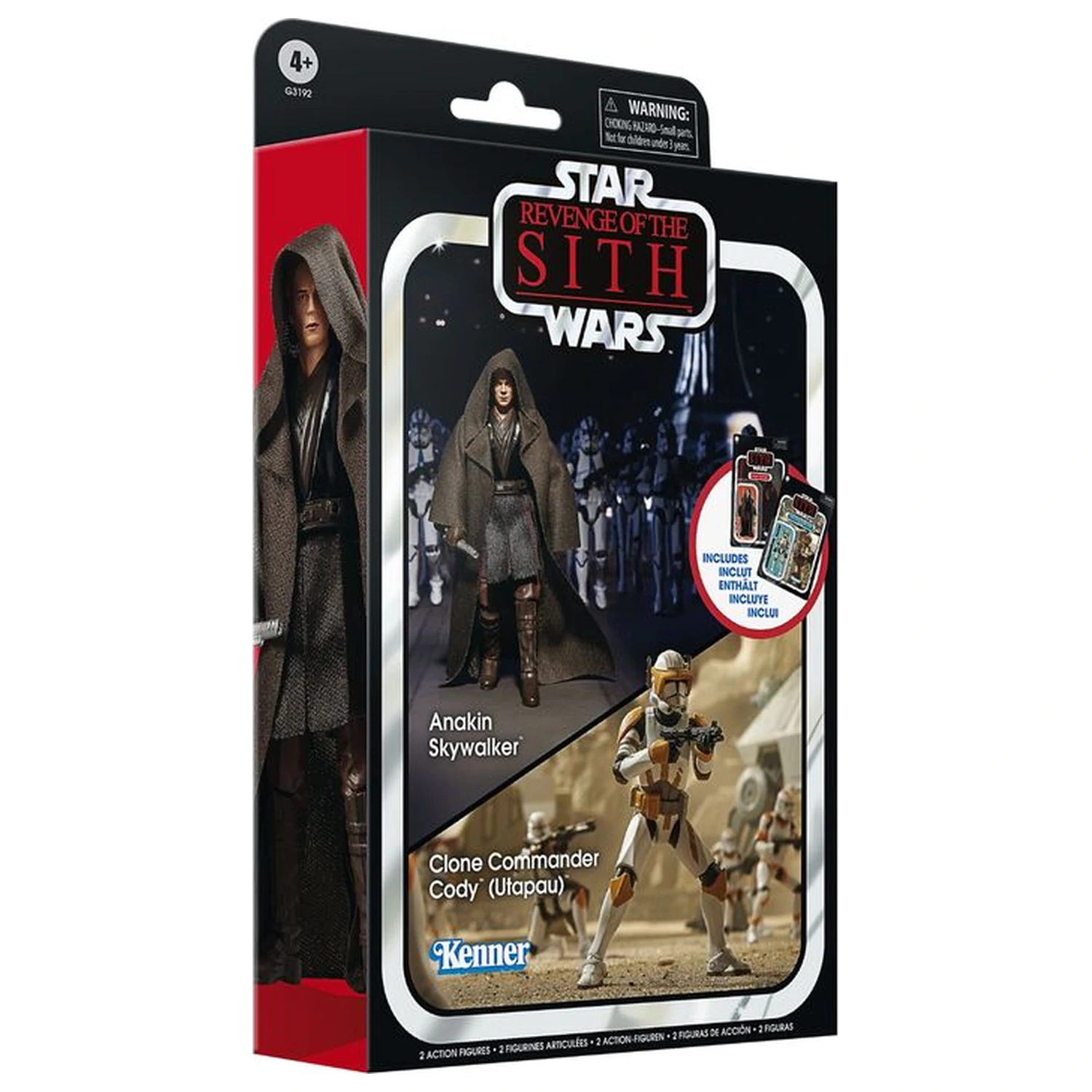 Star Wars Anakin Skywalker & Clone Commander Cody Utapau balení figurka 9.5cm fotografii produktu