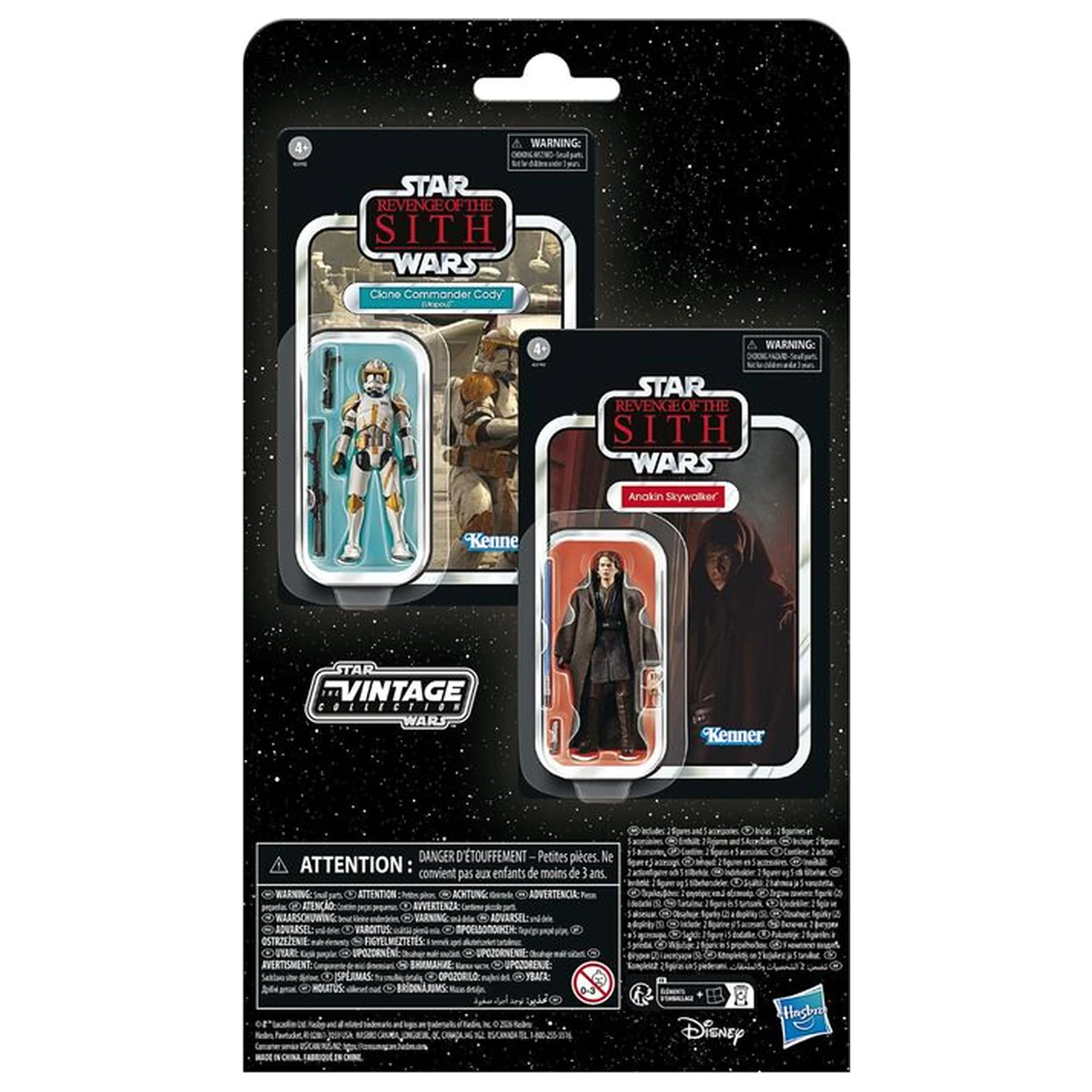 Star Wars Anakin Skywalker & Clone Commander Cody Utapau balení figurka 9.5cm fotografii produktu