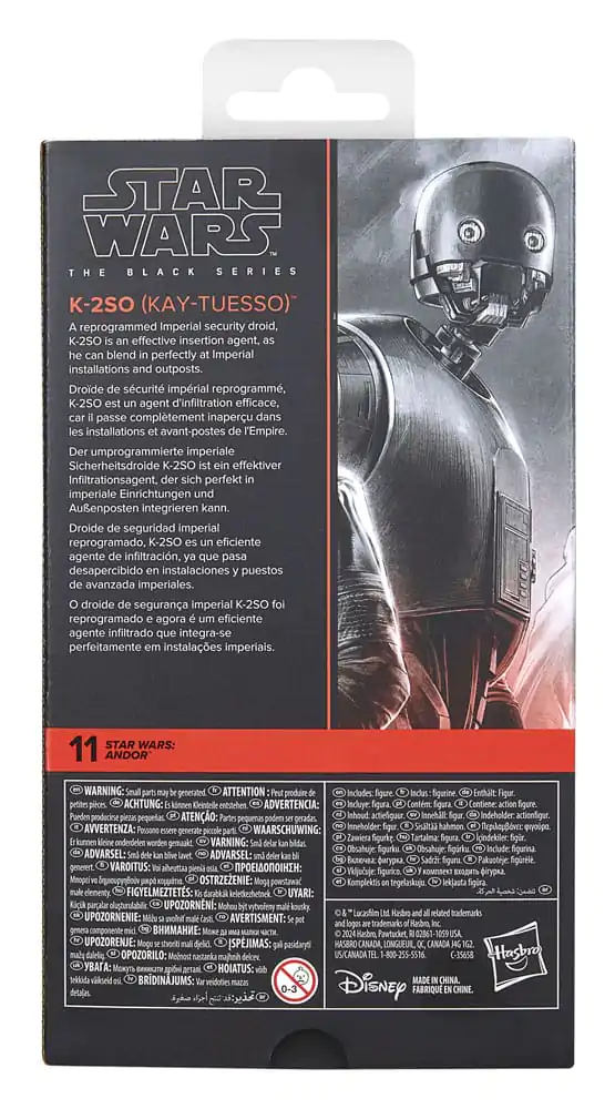 Star Wars: Andor Black Series akční figurka K-2SO (Kay-Tuesso) 15 cm fotografii produktu