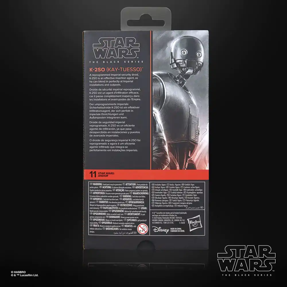 Star Wars: Andor Black Series akční figurka K-2SO (Kay-Tuesso) 15 cm fotografii produktu