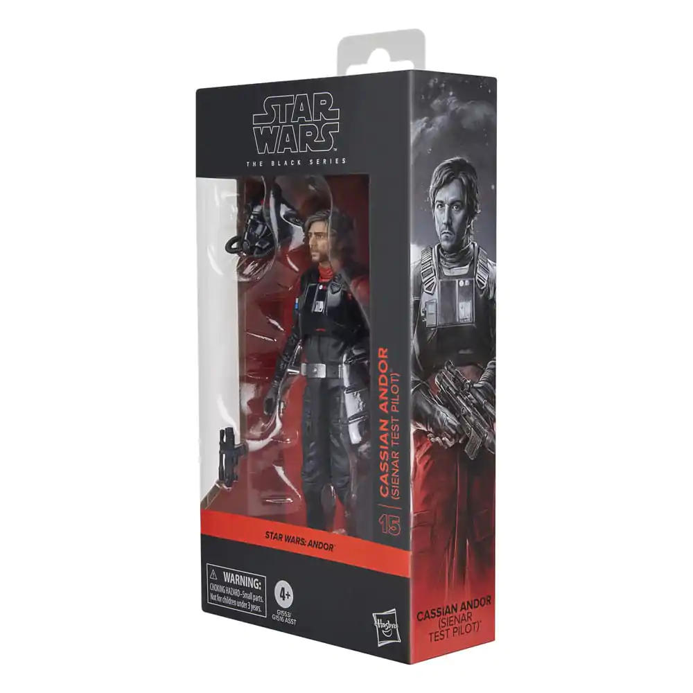 Star Wars Andor Cassian Sienar Test Pilot figurka 15 cm fotografii produktu