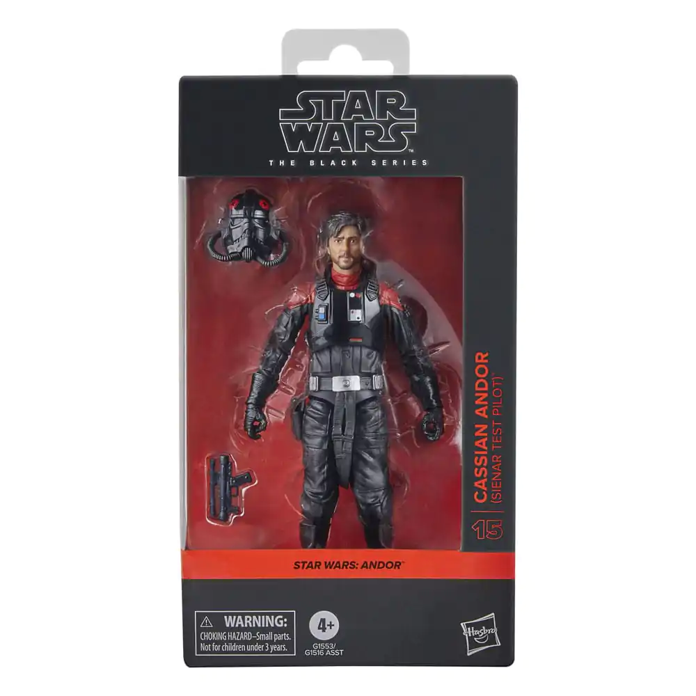 Star Wars Andor Cassian Sienar Test Pilot figurka 15 cm fotografii produktu