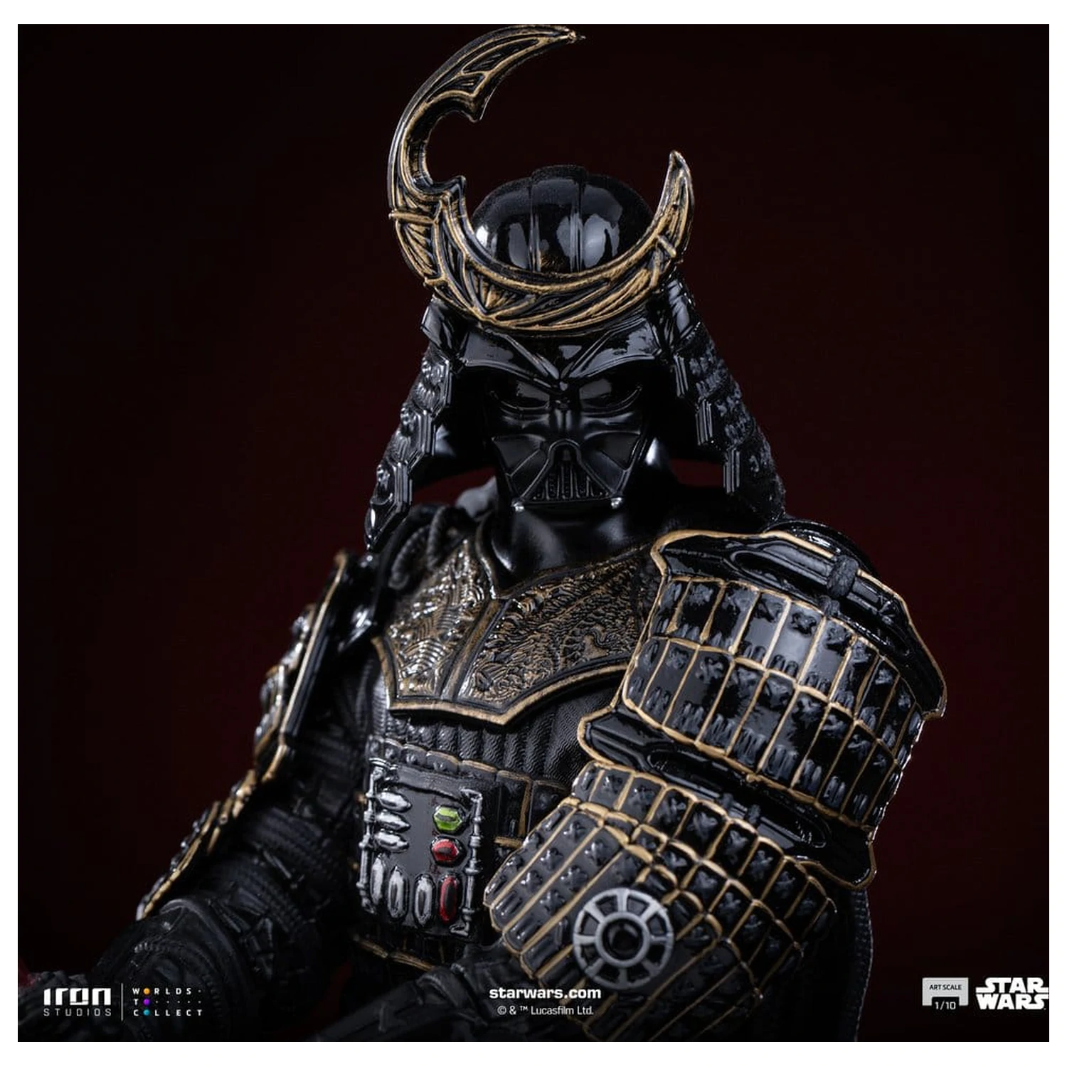 Star Wars Umělecká Měřítková Socha 1/10 Darth Vader Samurai 26 cm fotografii produktu