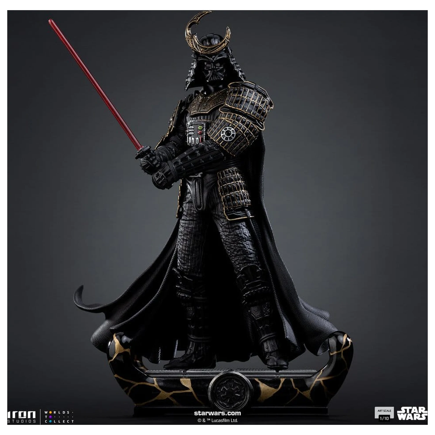 Star Wars Umělecká Měřítková Socha 1/10 Darth Vader Samurai 26 cm fotografii produktu