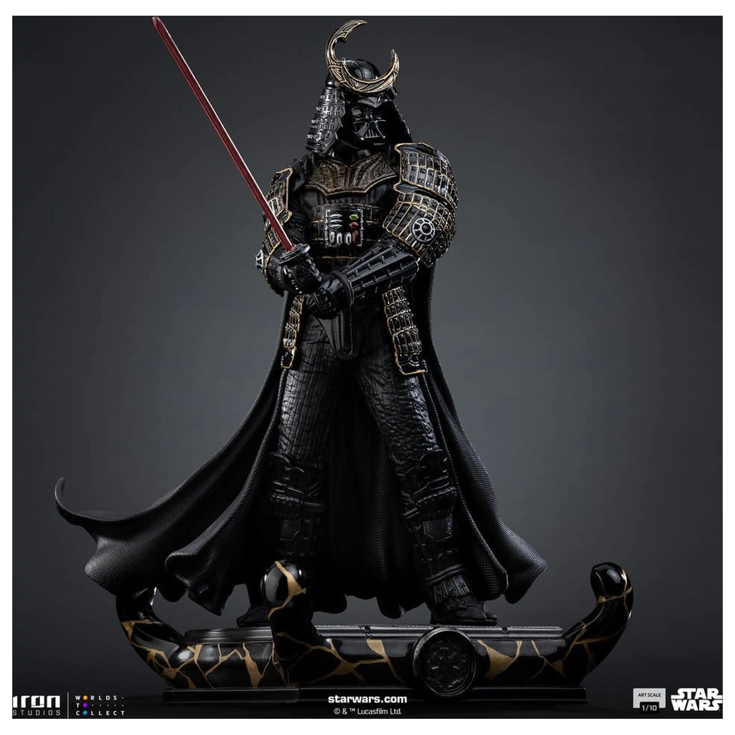 Star Wars Umělecká Měřítková Socha 1/10 Darth Vader Samurai 26 cm fotografii produktu
