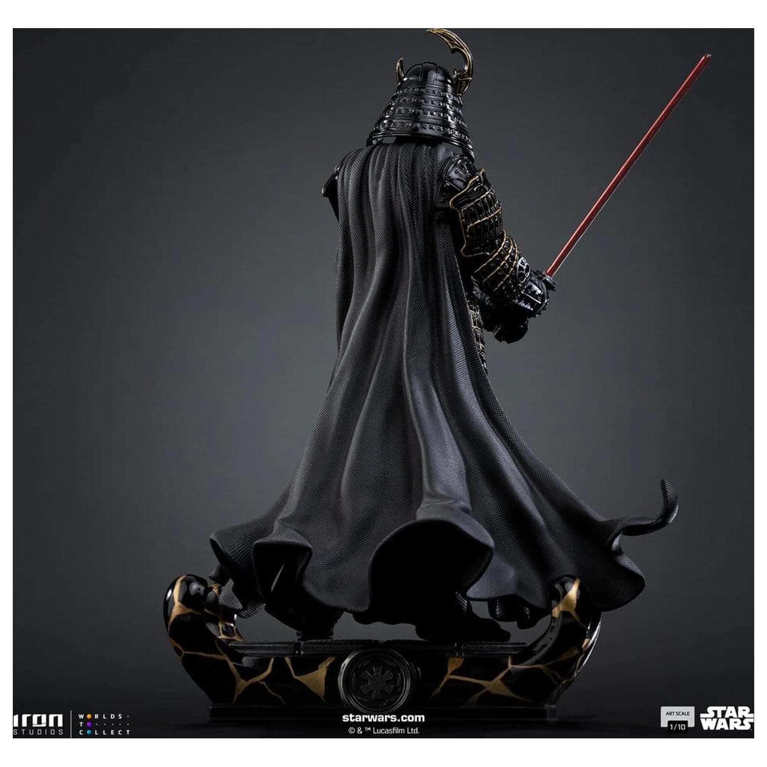 Star Wars Umělecká Měřítková Socha 1/10 Darth Vader Samurai 26 cm fotografii produktu