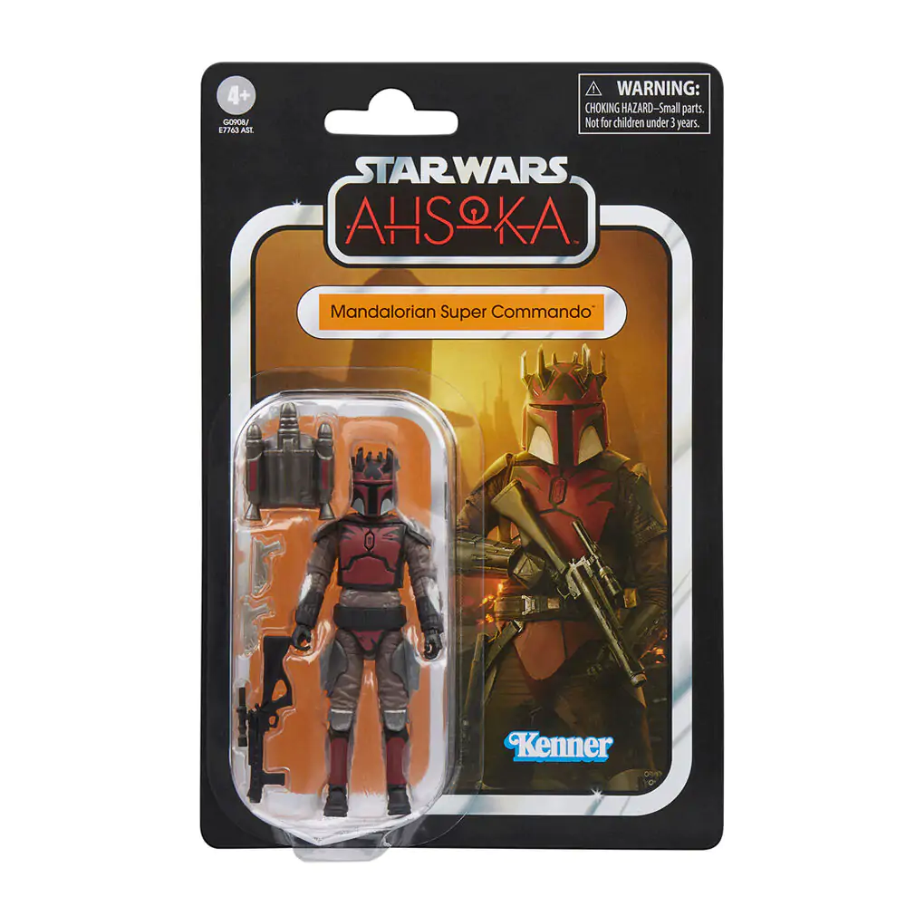 Star Wars Ashoka Mandalorian Super Commando figurka 9,5 cm fotografii produktu