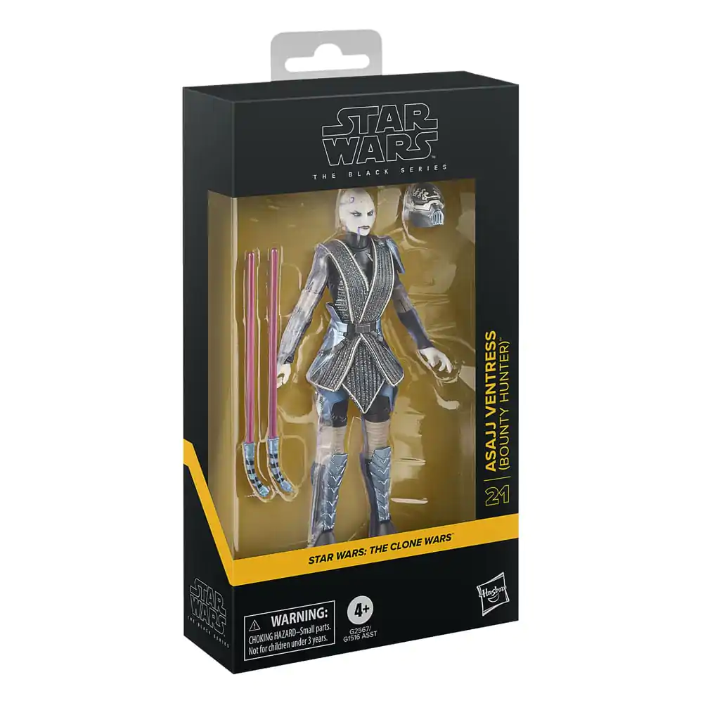 Star Wars: Attack of the Clones Asajj Ventress Bounty Hunter figurka 15 cm fotografii produktu