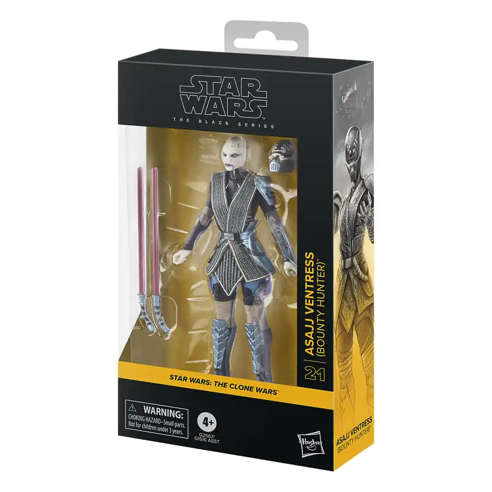 Star Wars: Attack of the Clones Asajj Ventress Bounty Hunter figurka 15 cm fotografii produktu