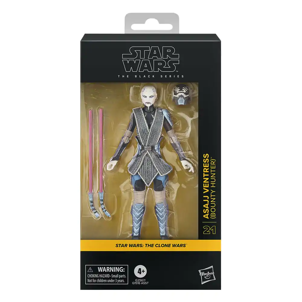 Star Wars: Attack of the Clones Asajj Ventress Bounty Hunter figurka 15 cm fotografii produktu