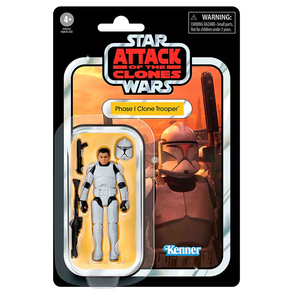 Star Wars Attack of the Clones Phase I Clone Trooper figurka 9,5cm fotografii produktu