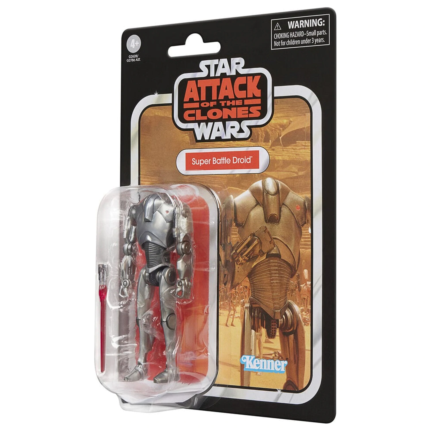 Star Wars Attack of the Clones figurka Super Battle Droid 9,5 cm fotografii produktu