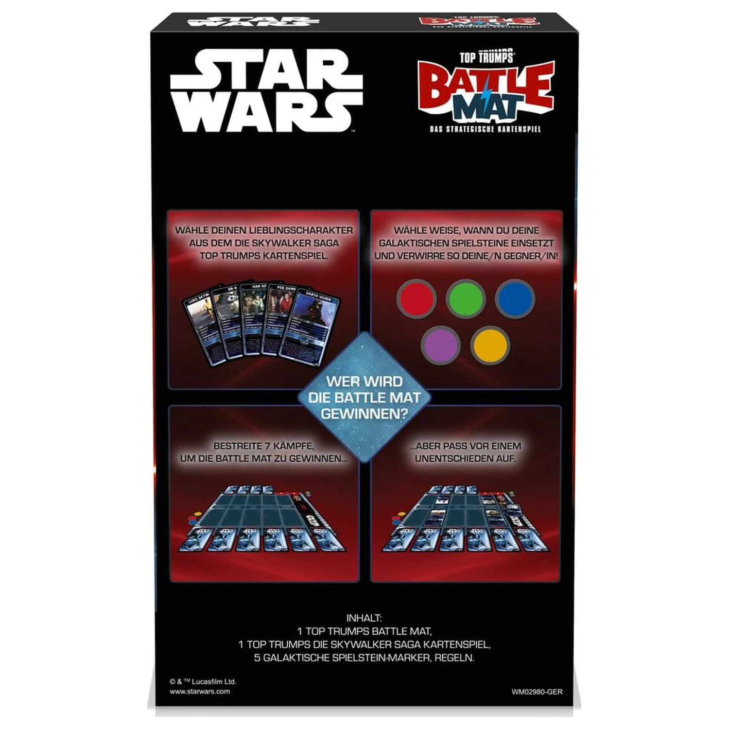 Star Wars Desková hra Herní podložka *Německá verze* fotografii produktu