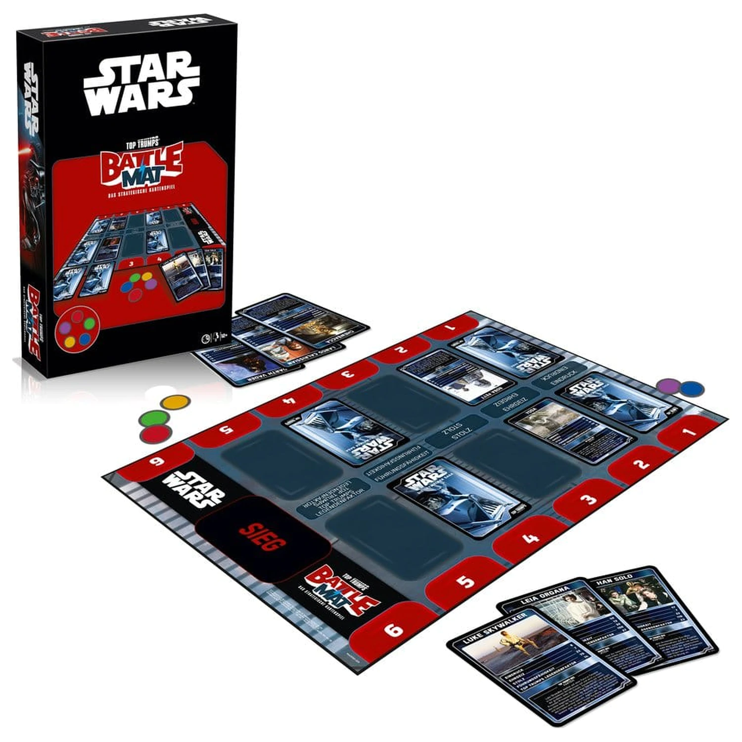 Star Wars Desková hra Herní podložka *Německá verze* fotografii produktu