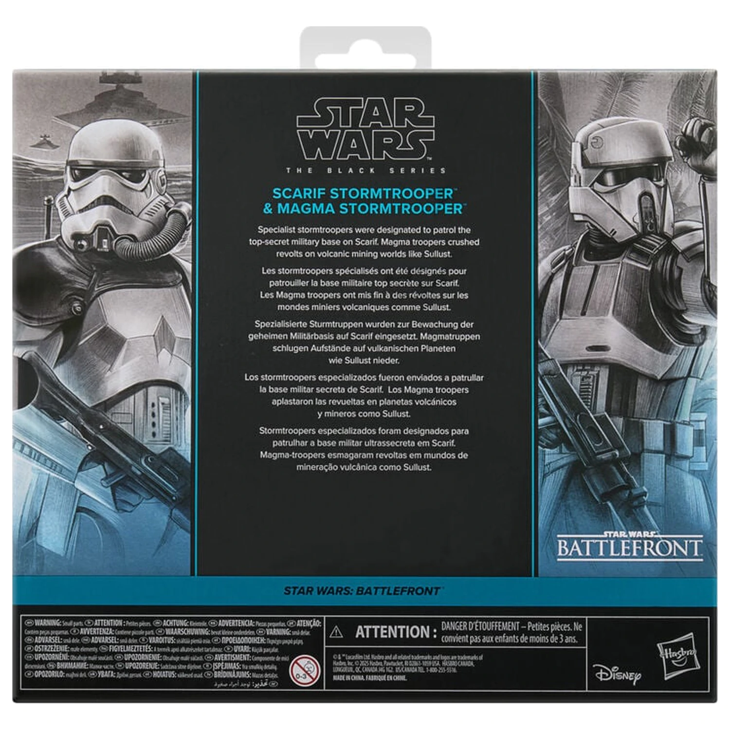 Star Wars Battlefront Scarif Stormtrooper & Magma Stormtrooper balení 2 figurek 15cm fotografii produktu