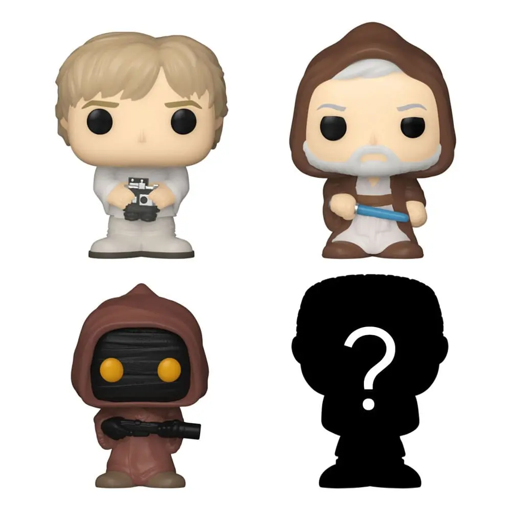 Star Wars Bitty POP! Vinylová Figurka 4-Pack Luke 2,5 cm fotografii produktu