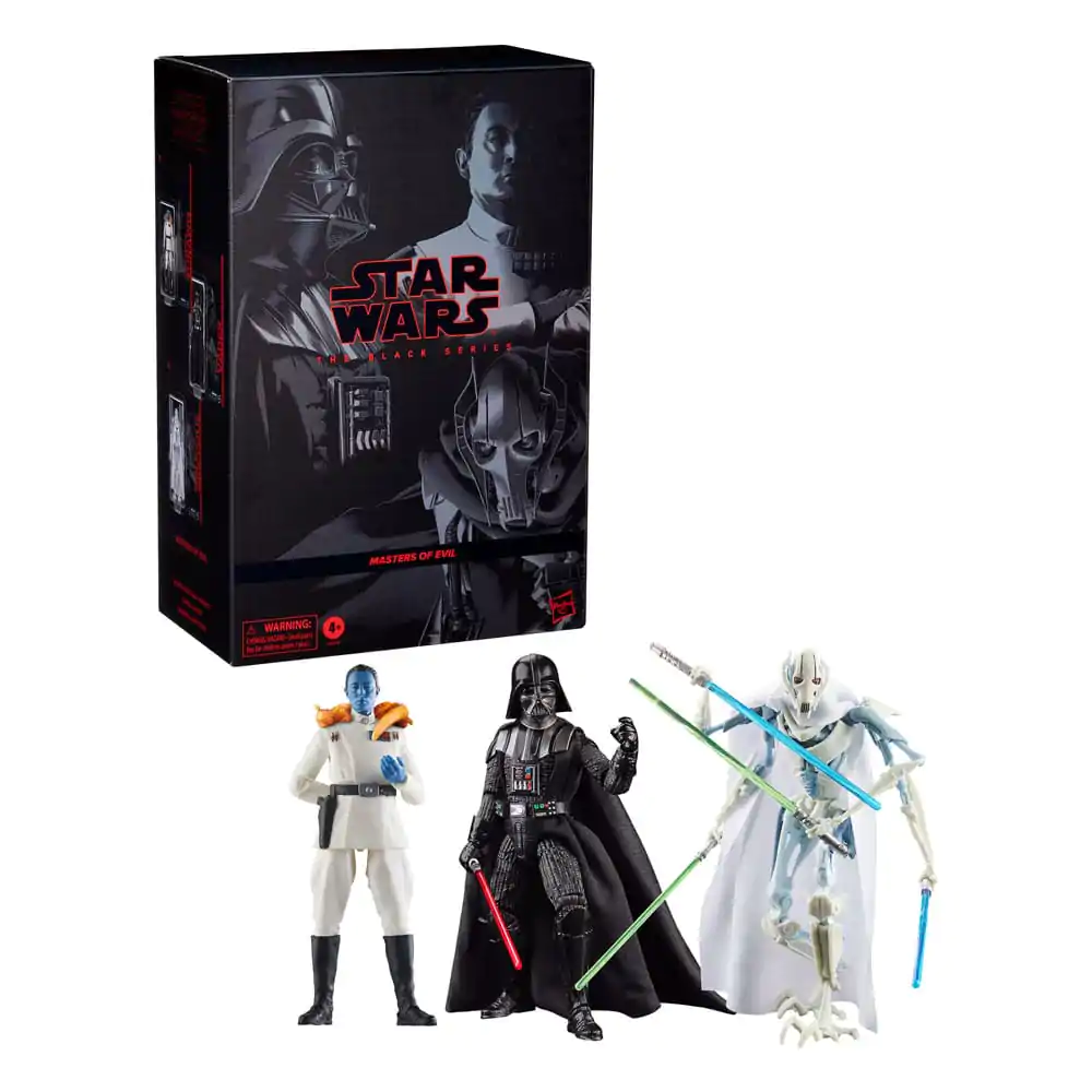Star Wars Black Series Akční figurka 3-pack Masters of Evil 15 cm fotografii produktu
