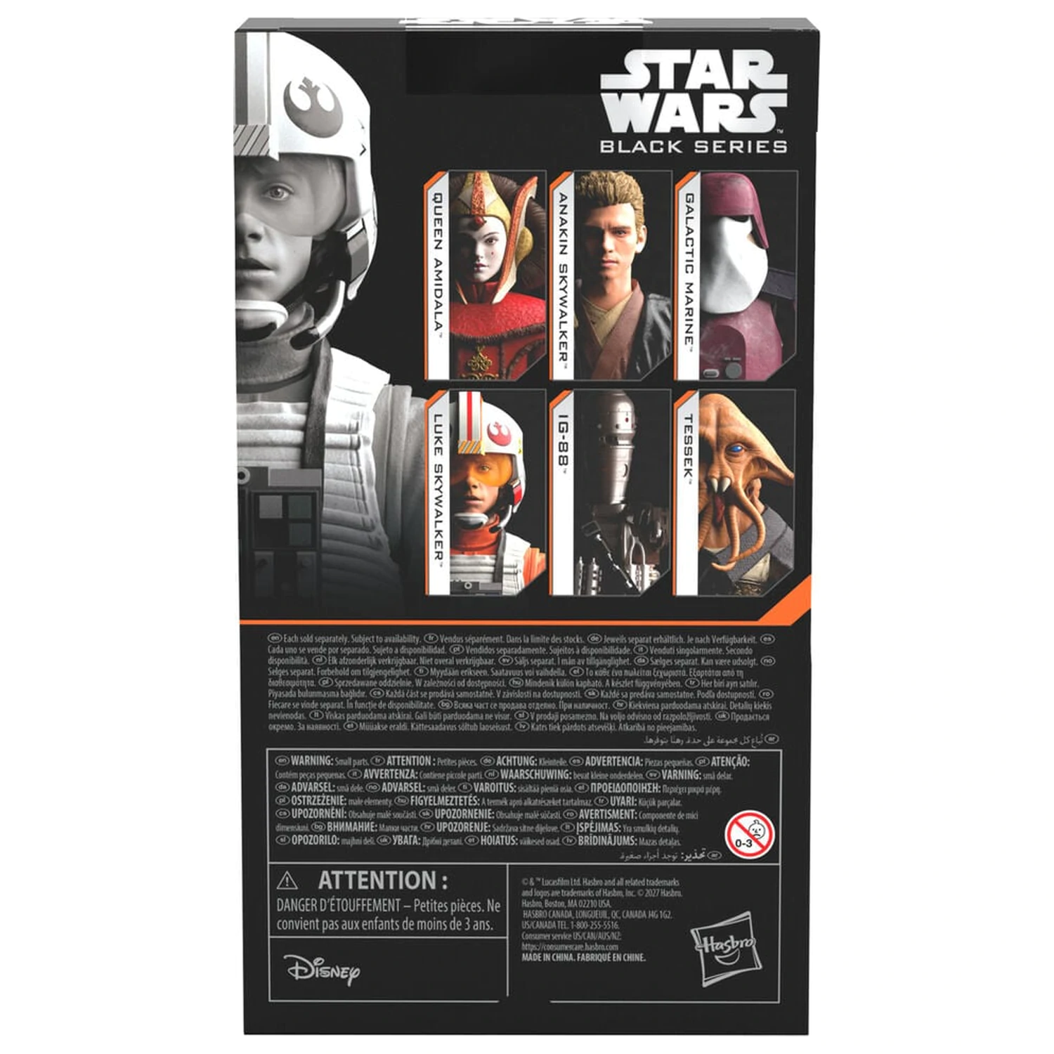 Star Wars Black Series A New Hope Luke Skywalker figurka 15cm fotografii produktu