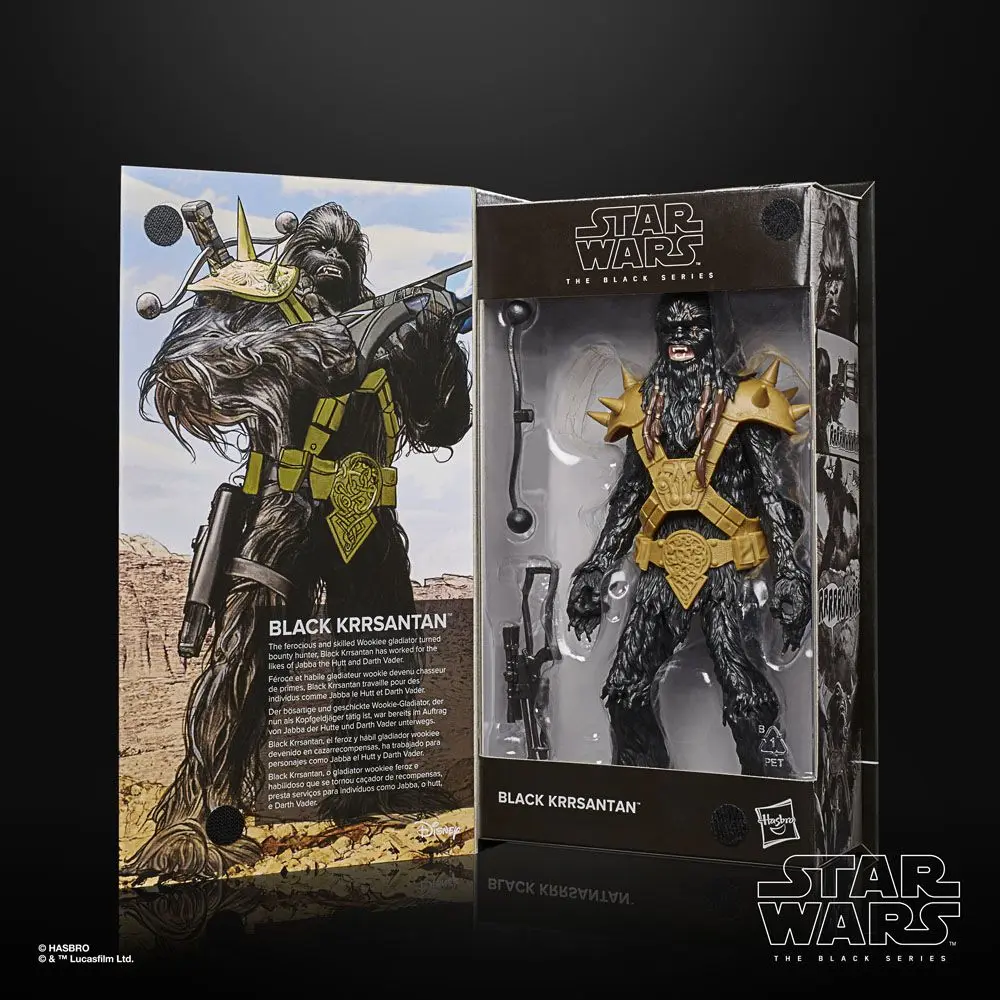 Star Wars Black Series Archive akční figurka 2022 Black Krrsantan 15 cm fotografii produktu