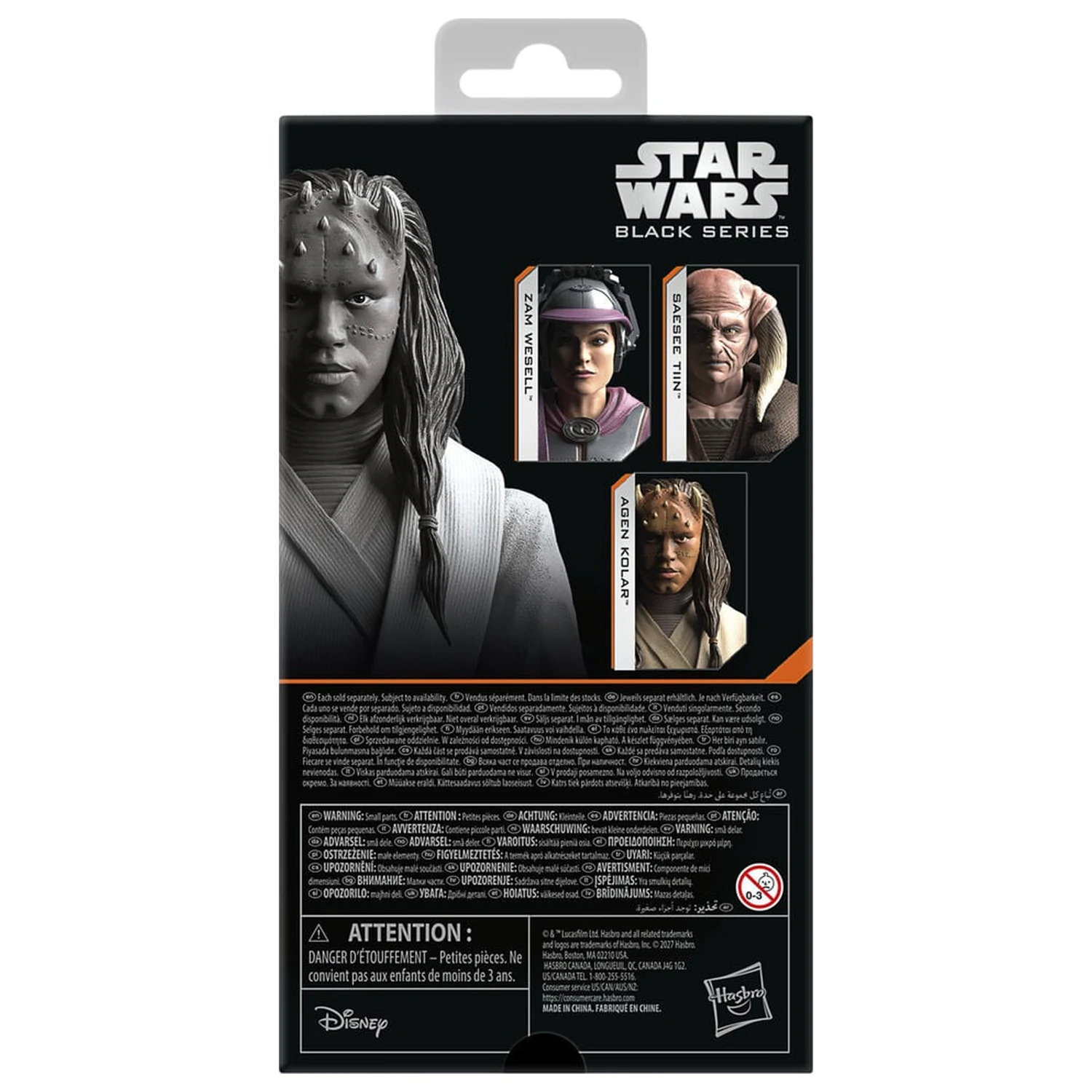 Star Wars Black Series Attack Of The Clones Agen Kolar figurka 15 cm fotografii produktu