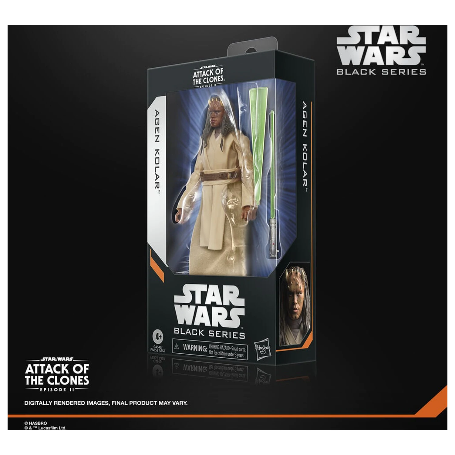 Star Wars Black Series Attack Of The Clones Agen Kolar figurka 15 cm fotografii produktu