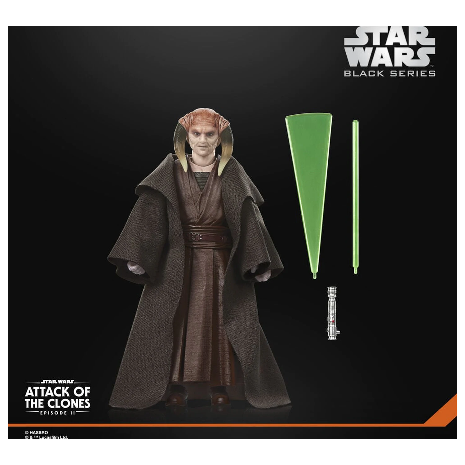 Star Wars Black Series Attack Of The Clones Saesee Tiin figurka 15 cm fotografii produktu
