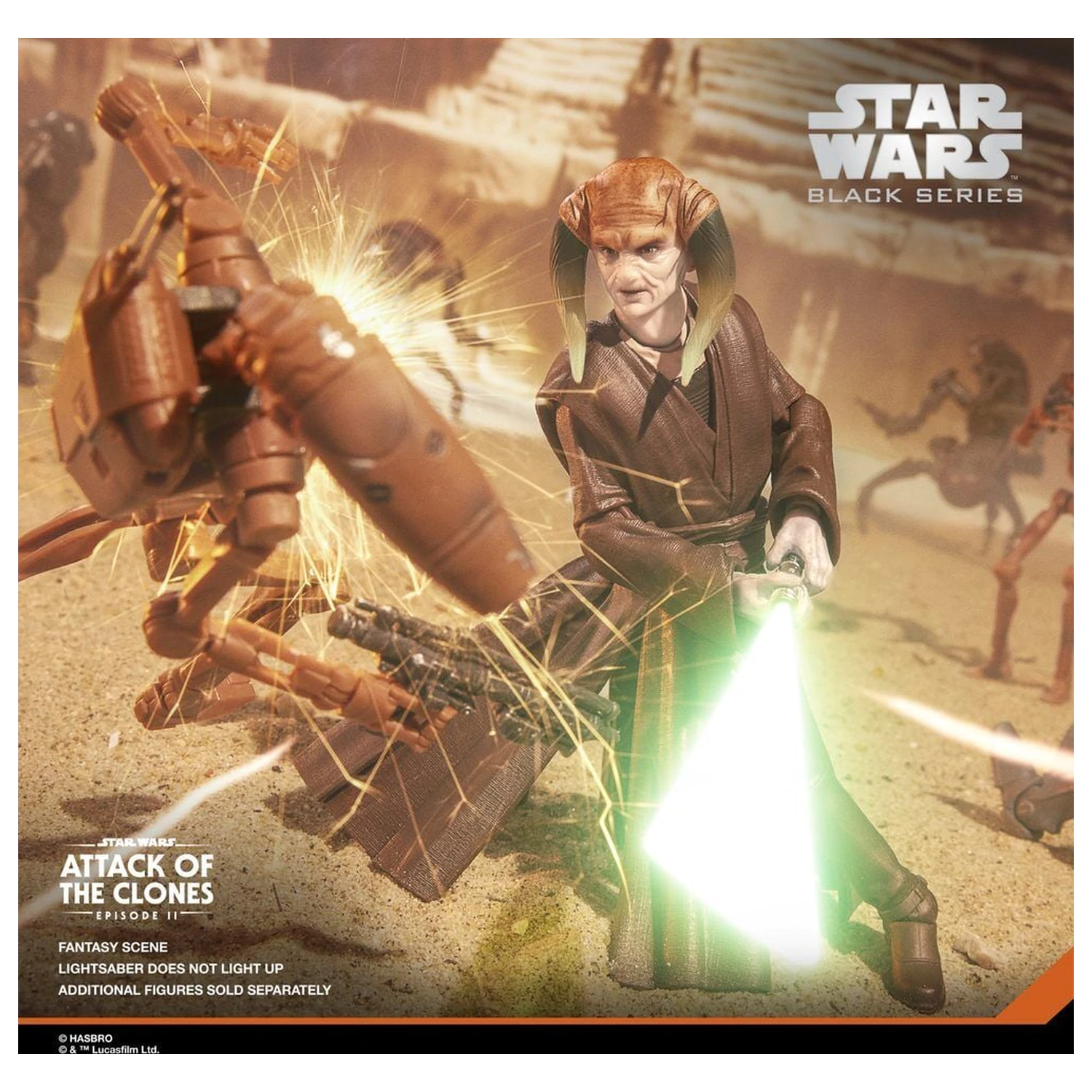 Star Wars Black Series Attack Of The Clones Saesee Tiin figurka 15 cm fotografii produktu