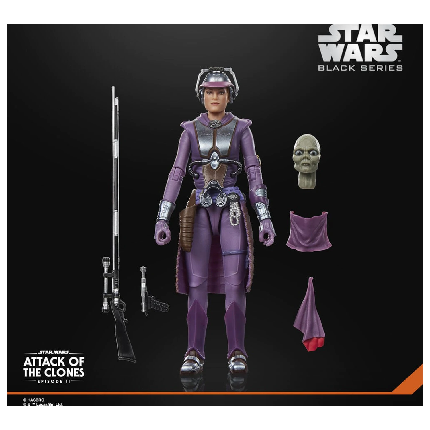 Star Wars Black Series Attack Of The Clones Zam Wesell figurka 15 cm fotografii produktu