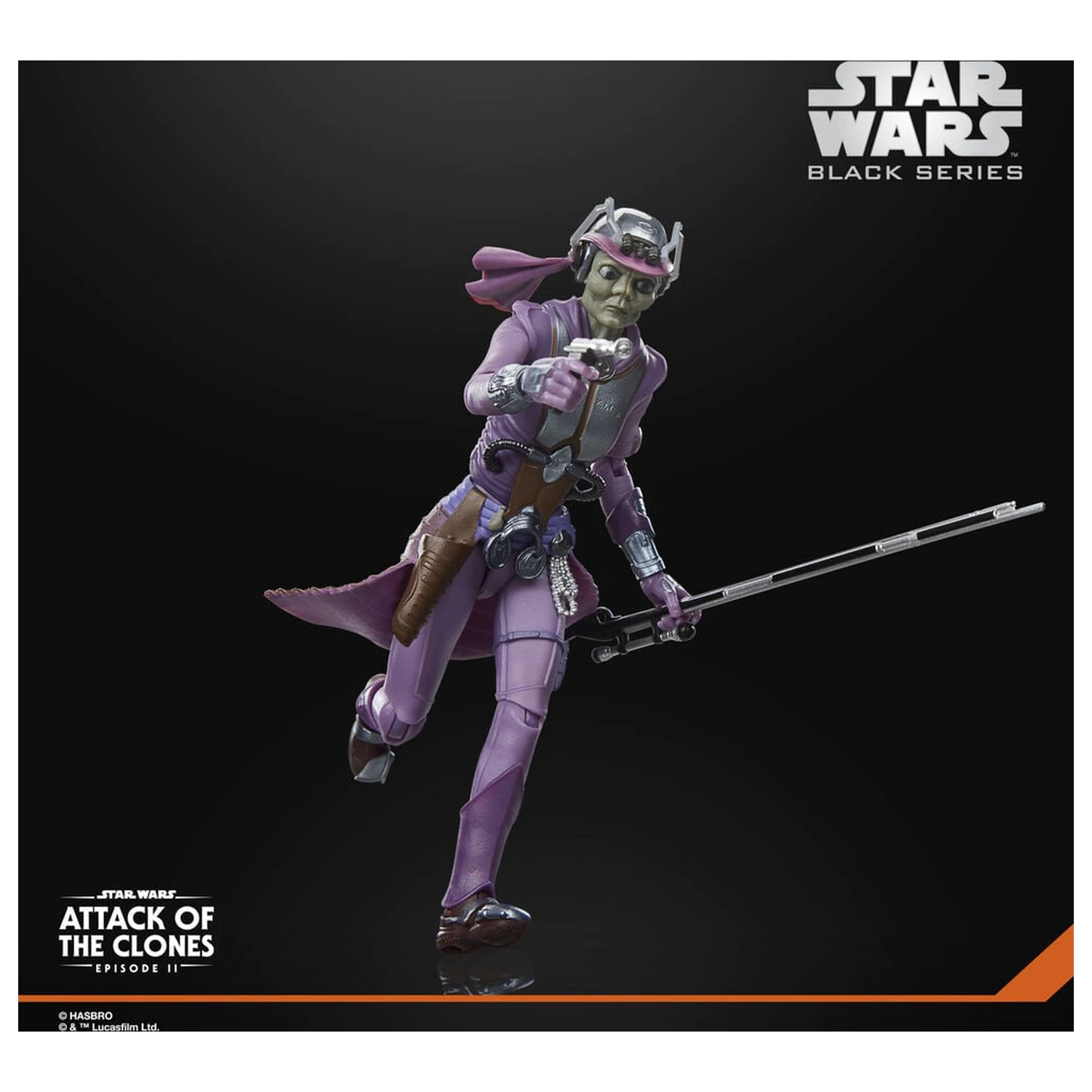 Star Wars Black Series Attack Of The Clones Zam Wesell figurka 15 cm fotografii produktu