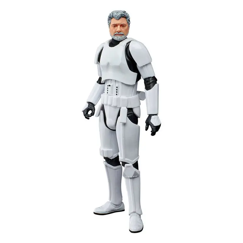 Star Wars Black Series akční figurka 2021 George Lucas (v převleku Stormtroopera) 15 cm fotografii produktu