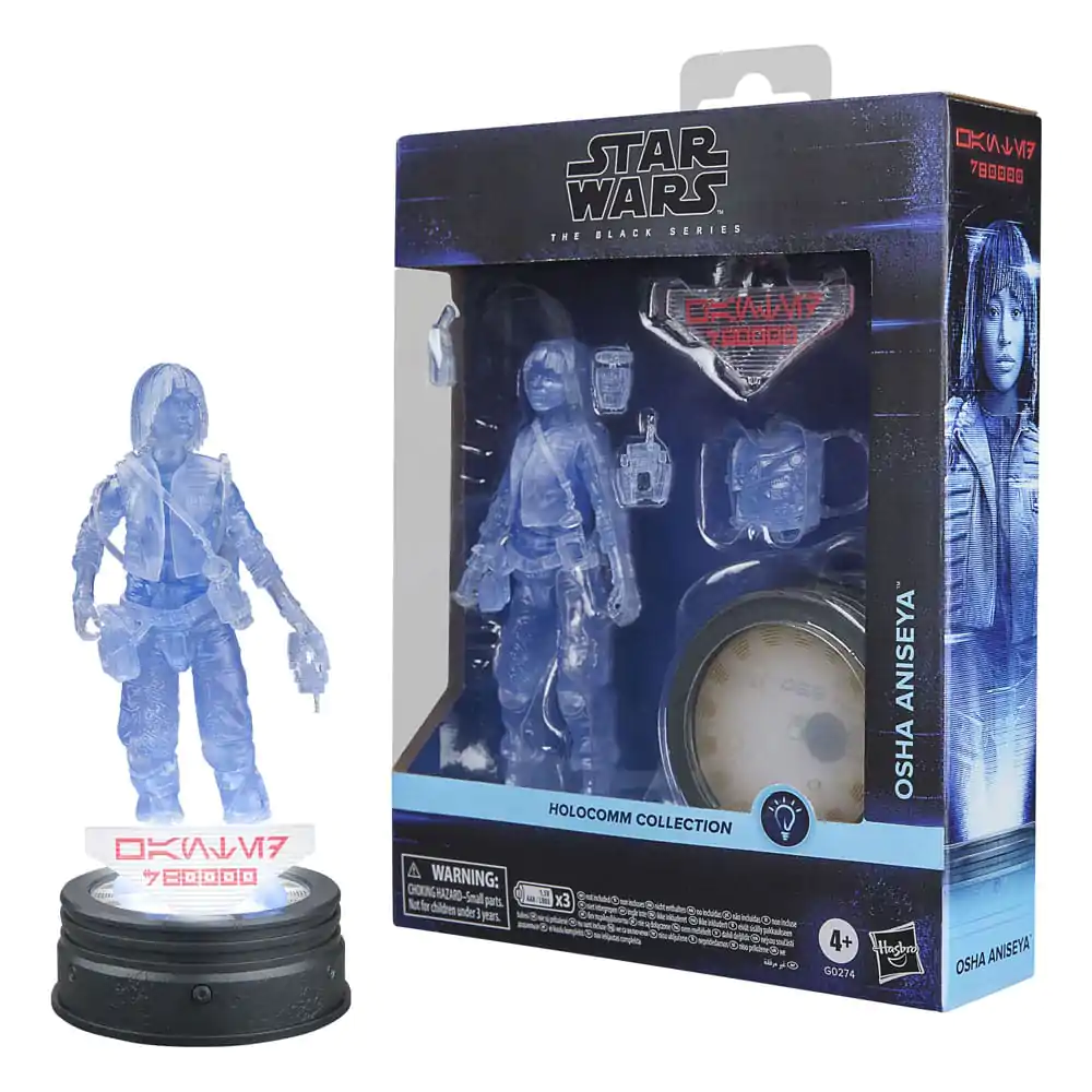 Star Wars Black Series Holocomm Collection akční figurka Osha Aniseya 15 cm fotografii produktu