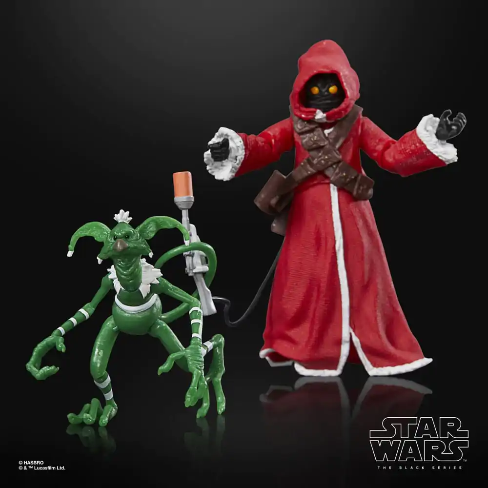 Star Wars Black Series akční figurka Jawa & Salacious B. Crumb (Sváteční edice) 15 cm fotografii produktu